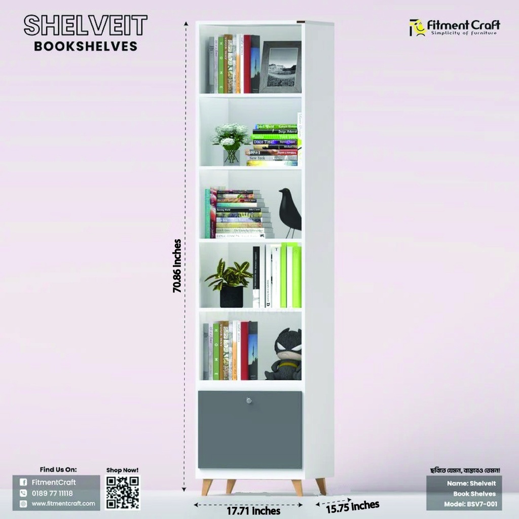 ShelveIt - Bookshelves | BSV7-001