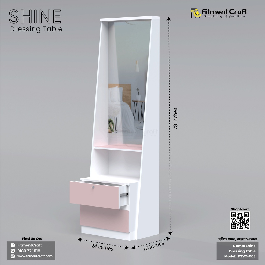 Shine - Dressing Table | DTV2-003 