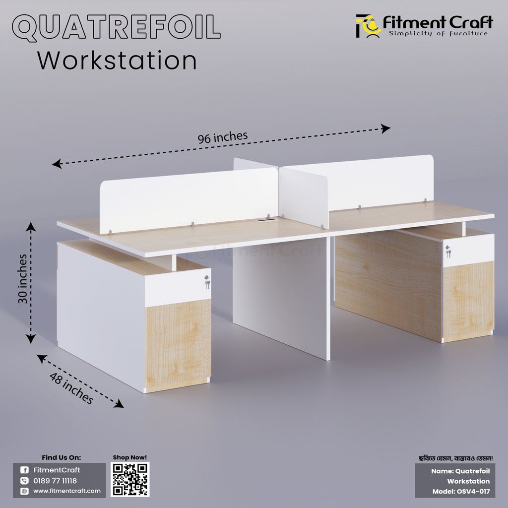 Quatrefoil Workstation  I OSV4-017