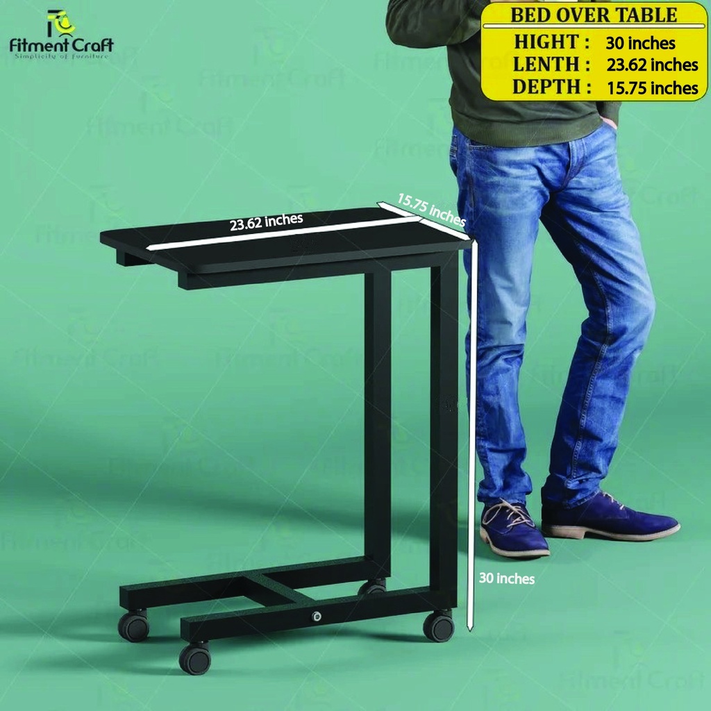 Overbed Table with Wheels | BOTV1-002