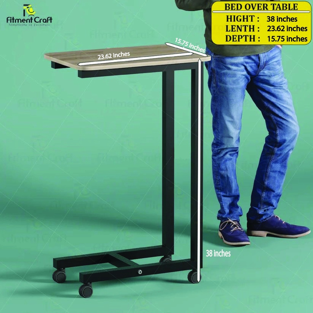 Overbed Table with Wheels | BOTV1-002