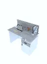 One Seater Workstation I OSV4-015