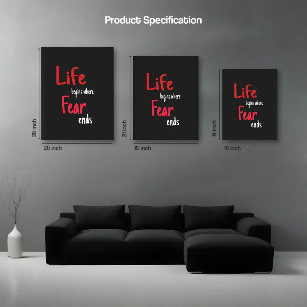 Wall Canvas (Life Begins) 