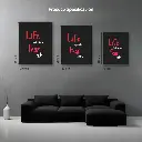 Wall Canvas (Life Begins) 