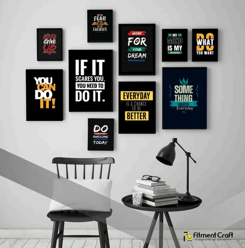 Wall Canvas (Stop Wasting your time) 