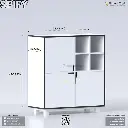 Spify - Kitchen Cabinet | KCV1-001