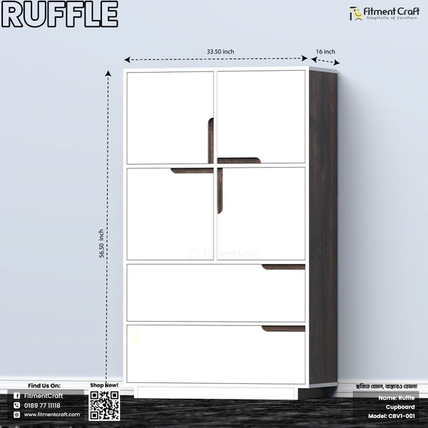 Ruffle - Cloth Cupboard | CBV1-001