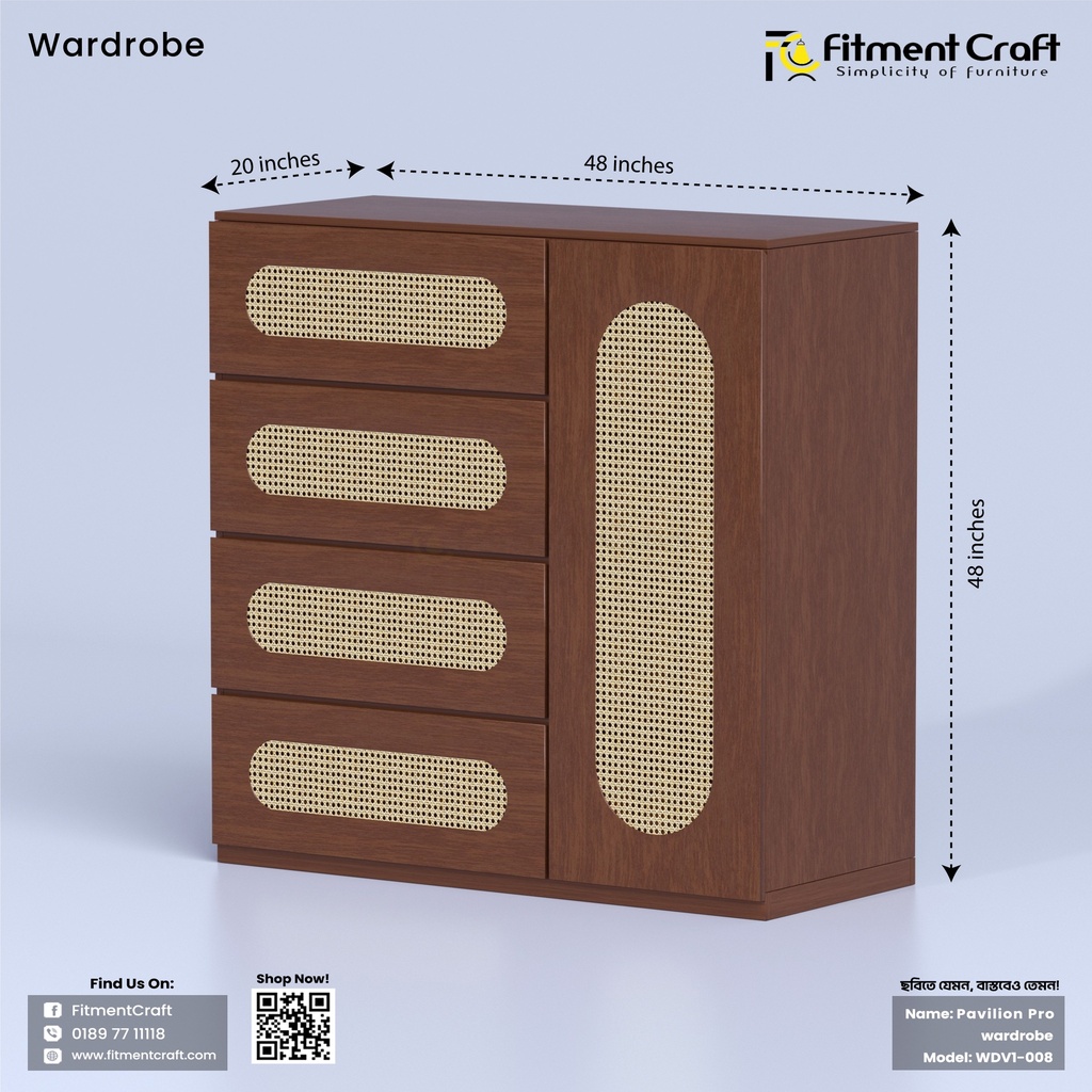 Pavilion Pro - Wooden wardrobe
