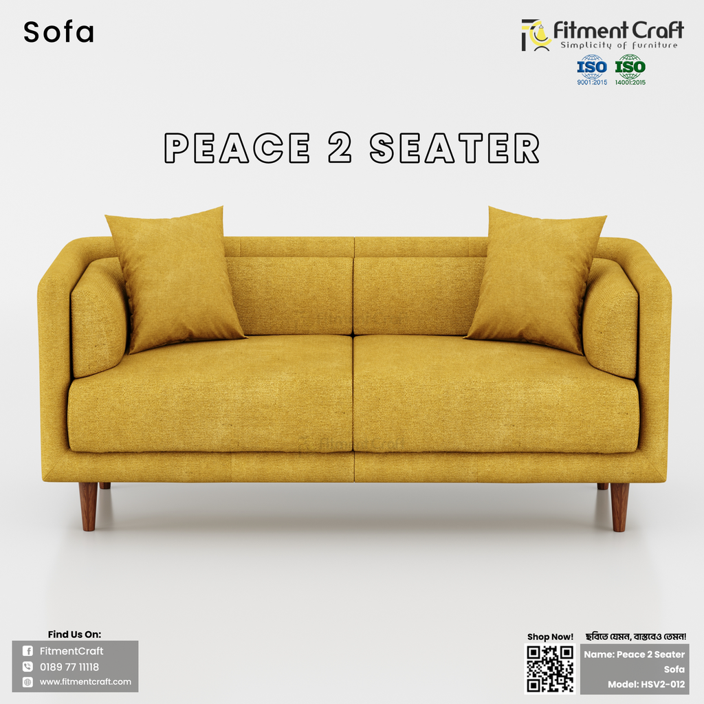 Peace 2 Seater -Sofa । HSV2-012