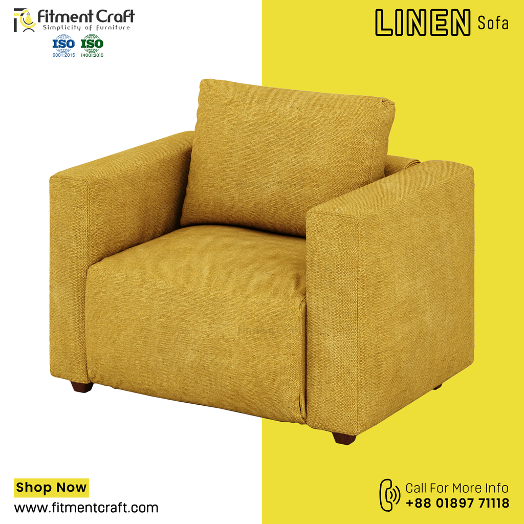Linen-Sofa। HSV2-017