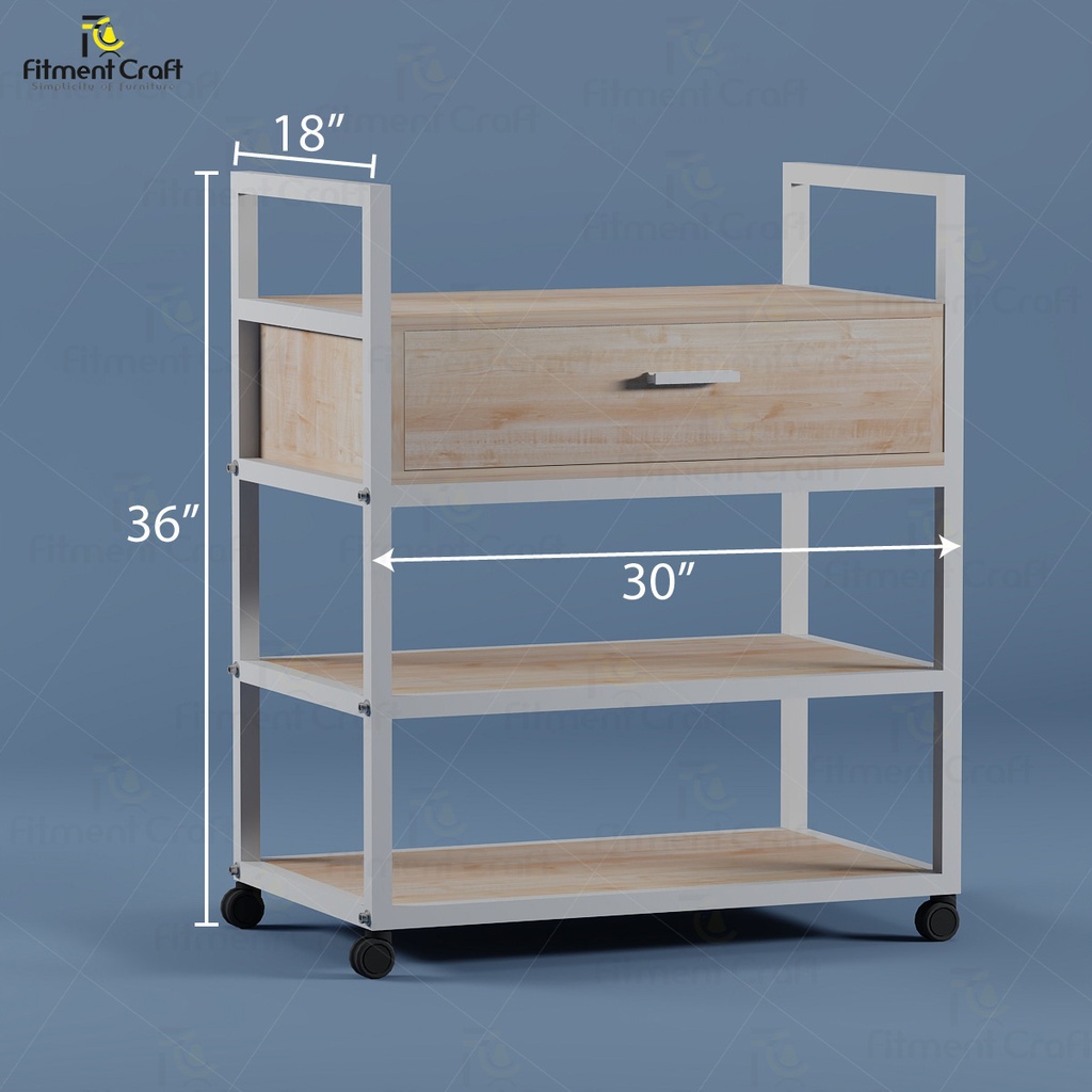 Hospital Trolley With Drawer | HTV1-002