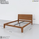 Enora Bed - Headboard Version