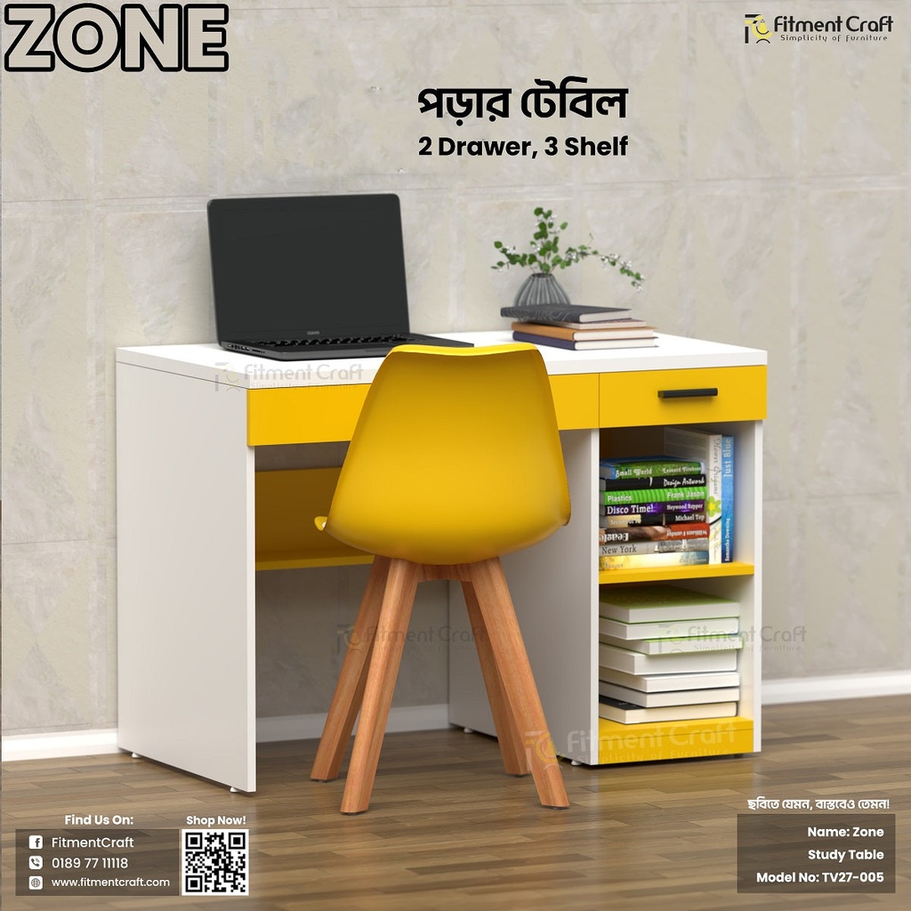 Zone Table with Tulip Chair | CMB-006