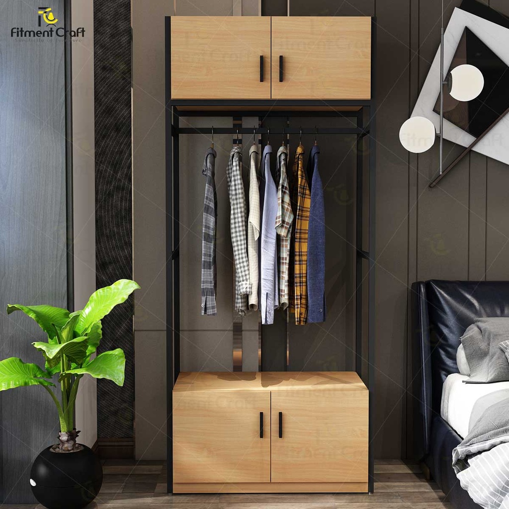 Fabrica Open Closet with Storage | COV2-004