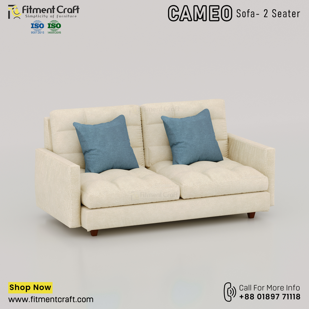 Cameo 2 Seater-Sofa । HSV2-0022