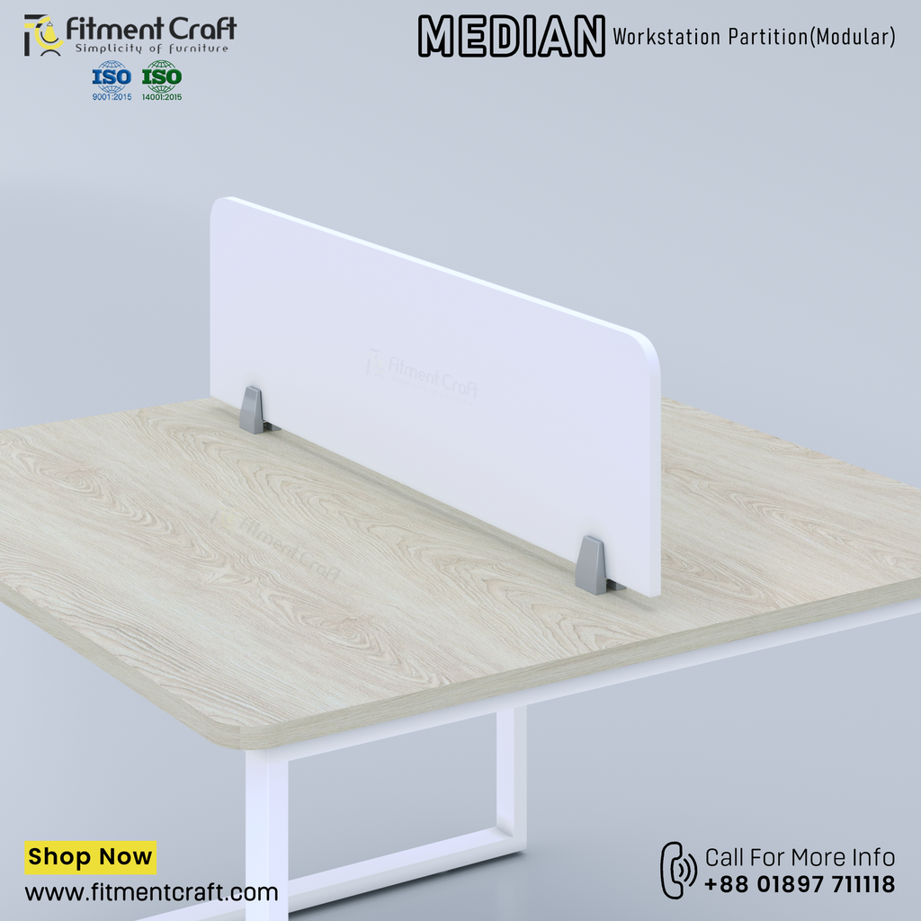 Median-Workstation Partition (Modular) । WSMP-BRB-001