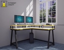 L Shaped Gaming Table | TV11-003