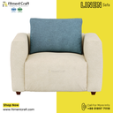 Linen-Sofa। HSV2-017