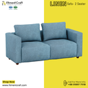 Linen 2 Seater -Sofa । HSV2-018